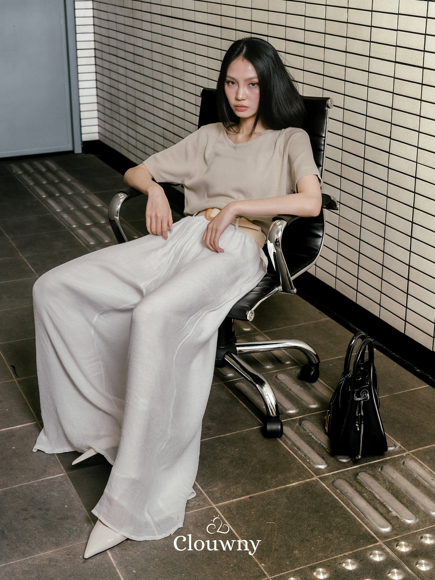 Adel Cullotes Pants - White