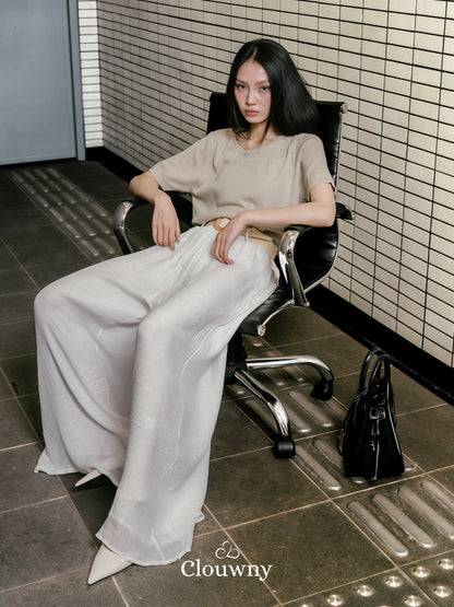 Adel Cullotes Pants - White