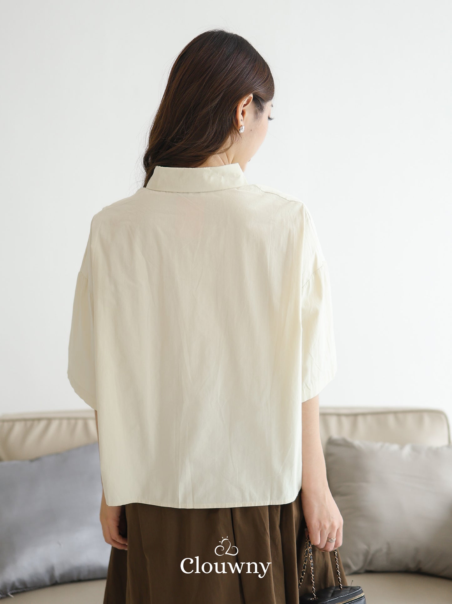 Friends Cotton Shirt - Yellow