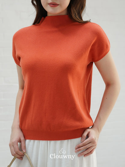 Atasan Semi Turtle - Salmon