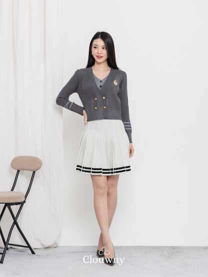 Nalami Knit Top - Grey