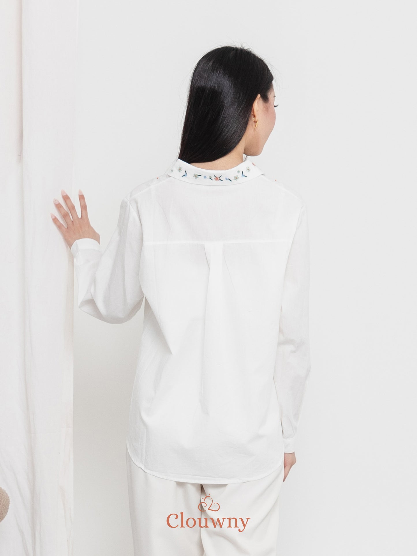 Daria Cotton Shirt - White