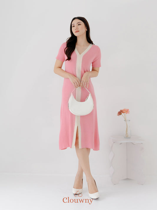 Melody Knit Dress - Pink