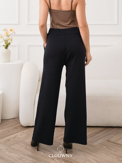 Mikael Knit Pants - Black