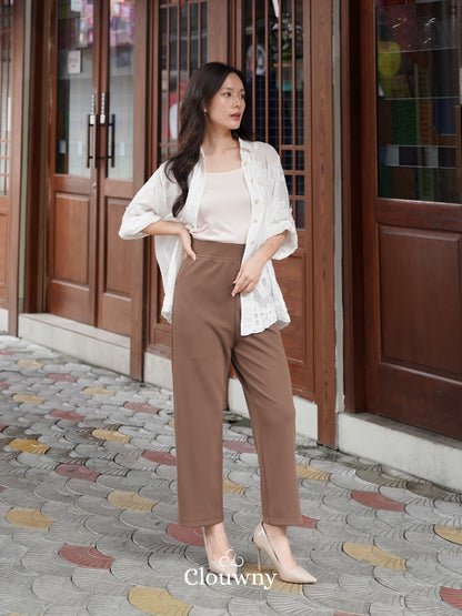 Tori Pocket Pants - Mocca