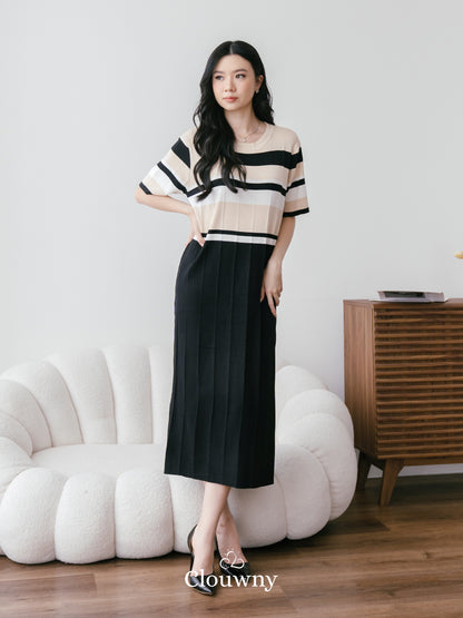 Fille Knit Dress - Black