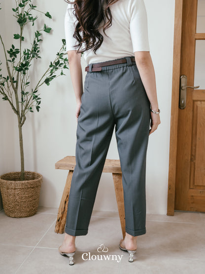 Shoren Office Pants - Grey