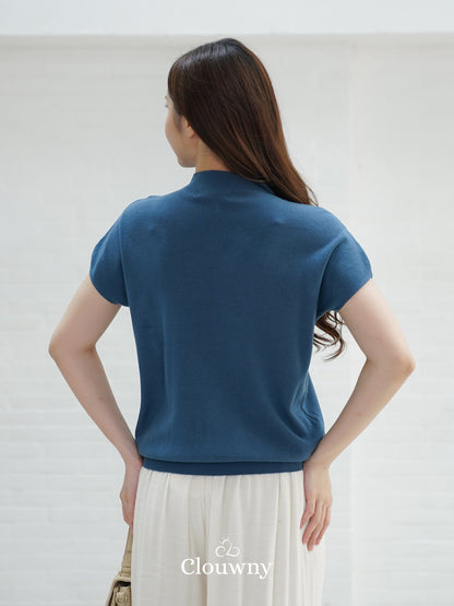 Atasan Semi Turtle - Navy