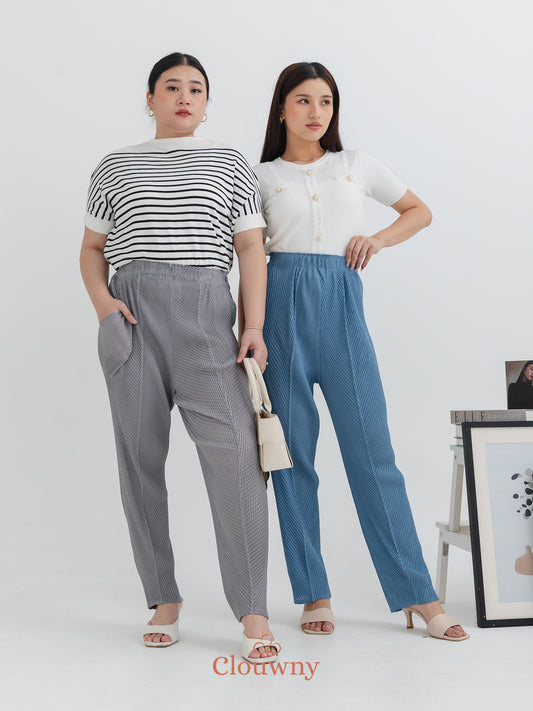 Ollie Pencil Pants - Grey