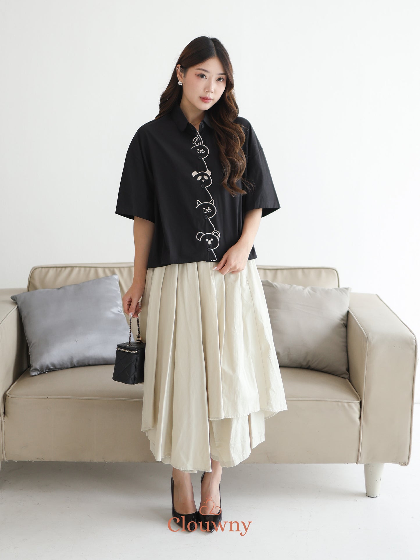 Racita Layer Pants - Khaki