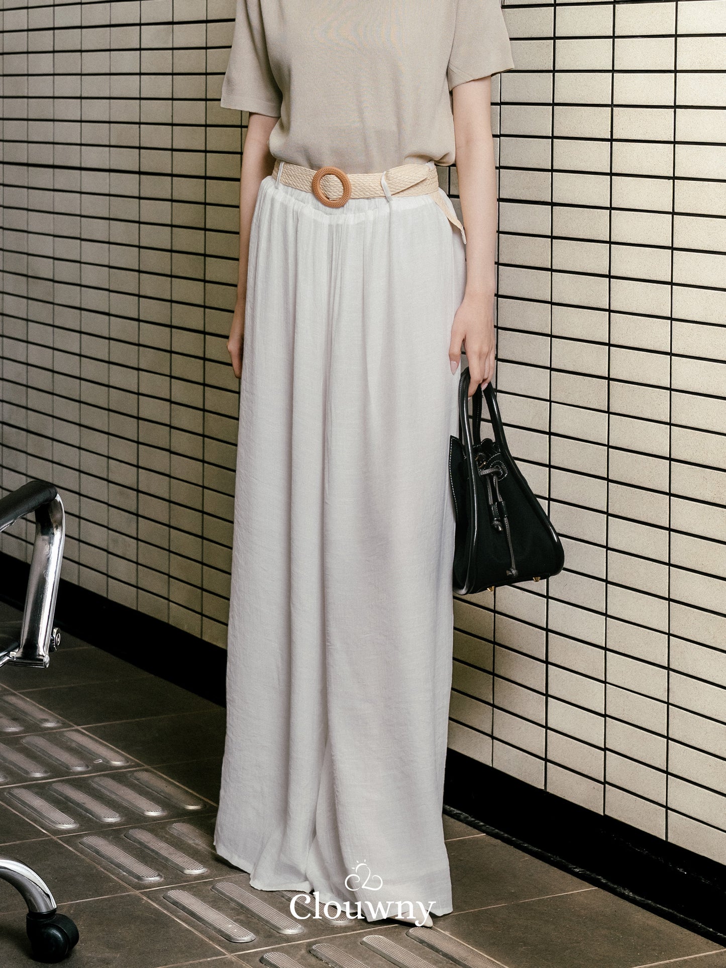 Adel Cullotes Pants - White