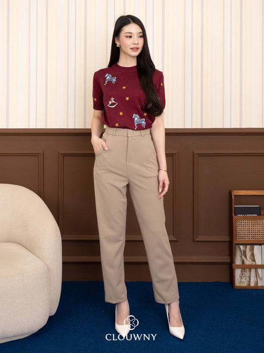 Egin Office Pants - Khaki