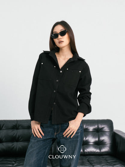 Duches Pocket Shirt - Black