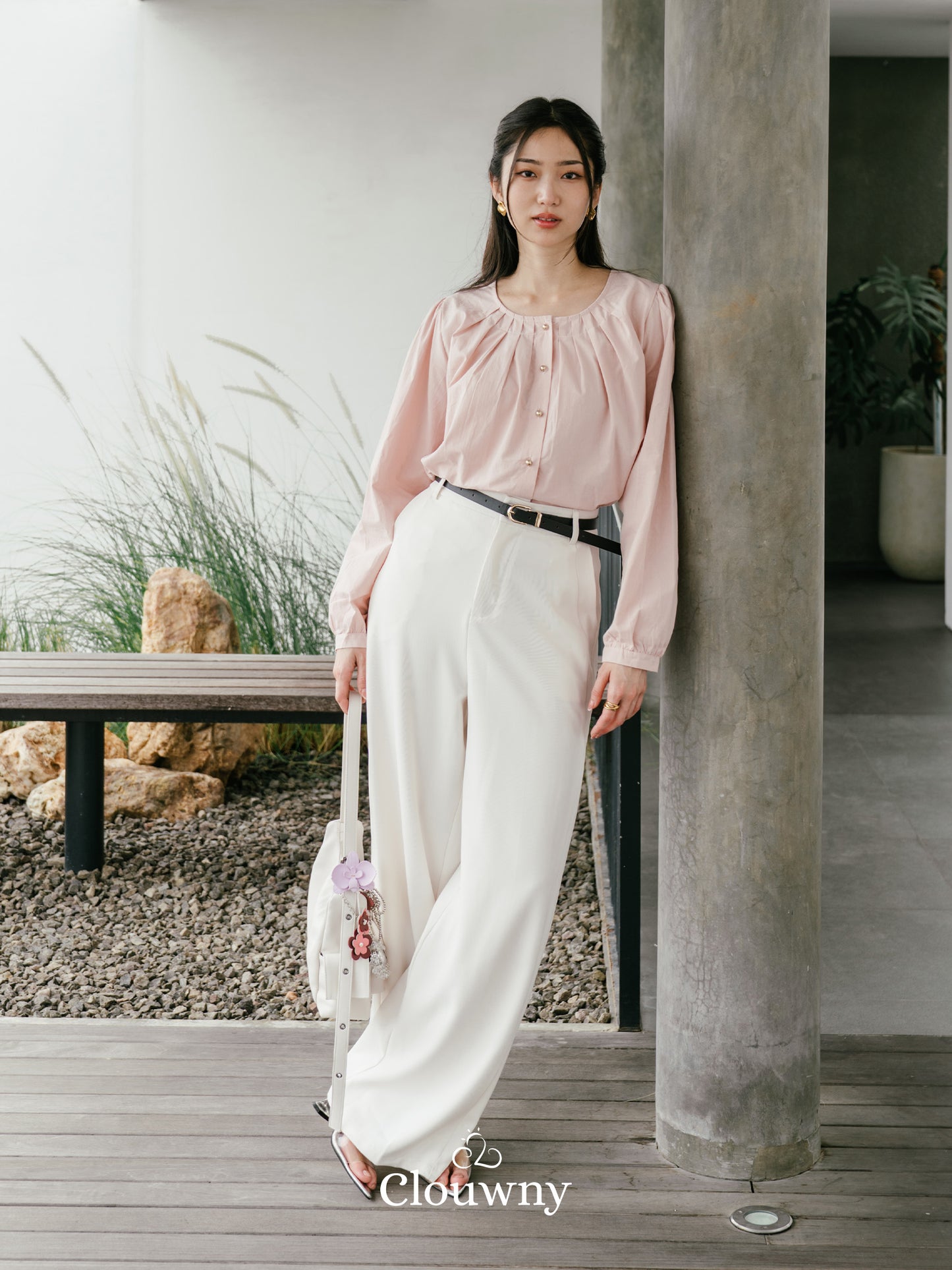 Mine Cotton Blouse - Pink