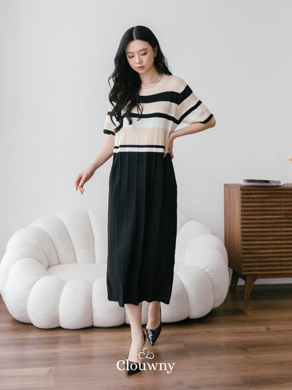 Fille Knit Dress - Black