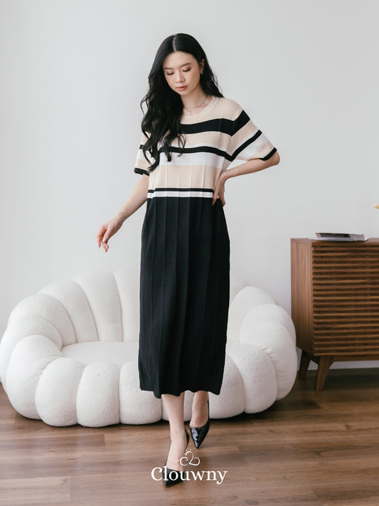 Fille Knit Dress - Black