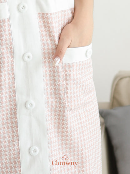 Prita Mini List Dress - Pink