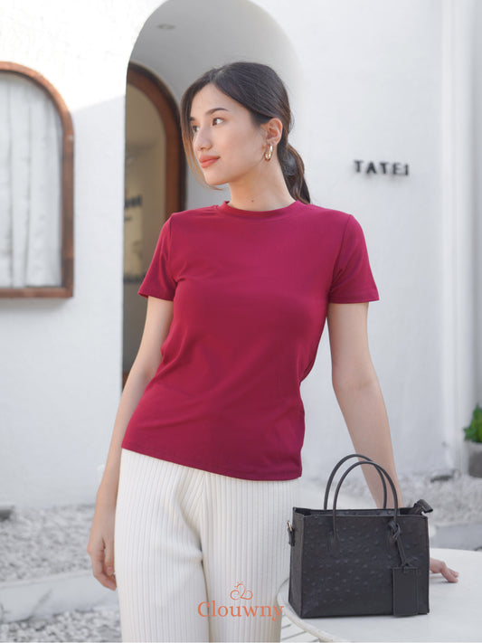 Basic Tshirt - Maroon