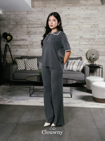 Lucia Knit Set - Grey