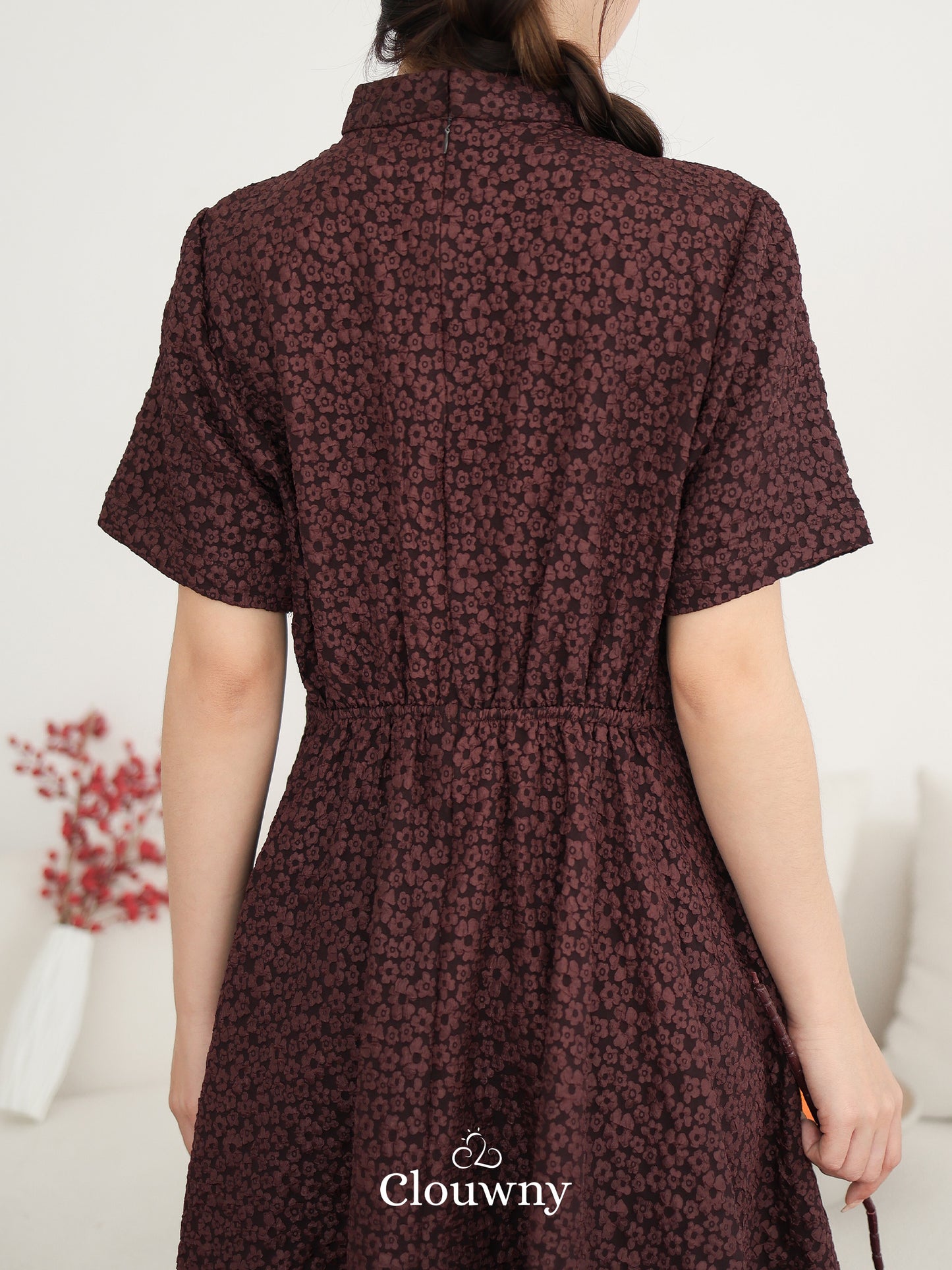 Ichigo Shanghai Dress - Wine