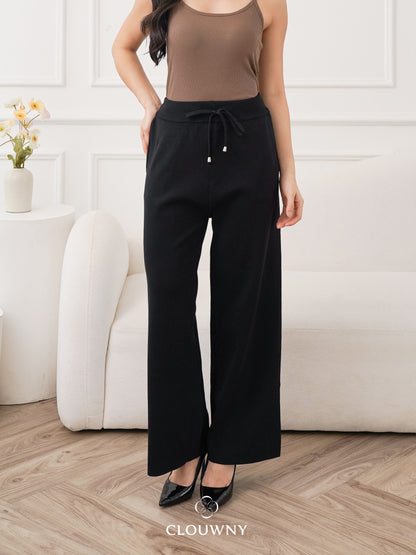 Mikael Knit Pants - Black