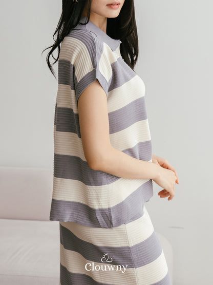 Lyon Stripes Set - Grey