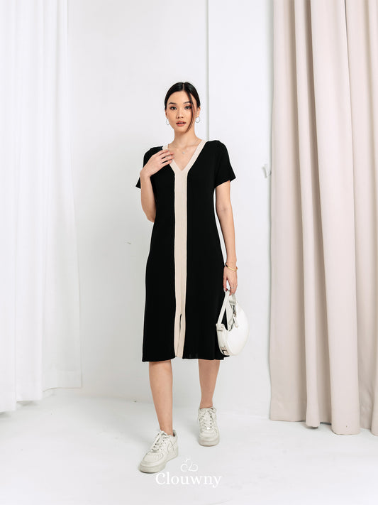 Melody Knit Dress - Black