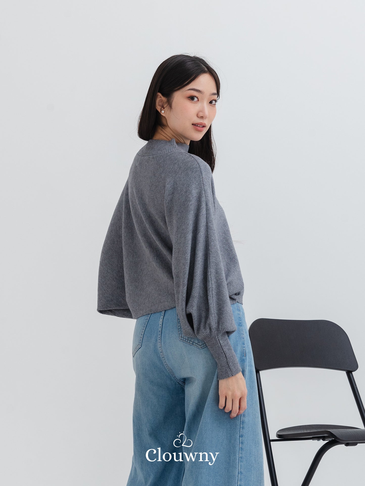 Ryota Knit Sweater - Grey