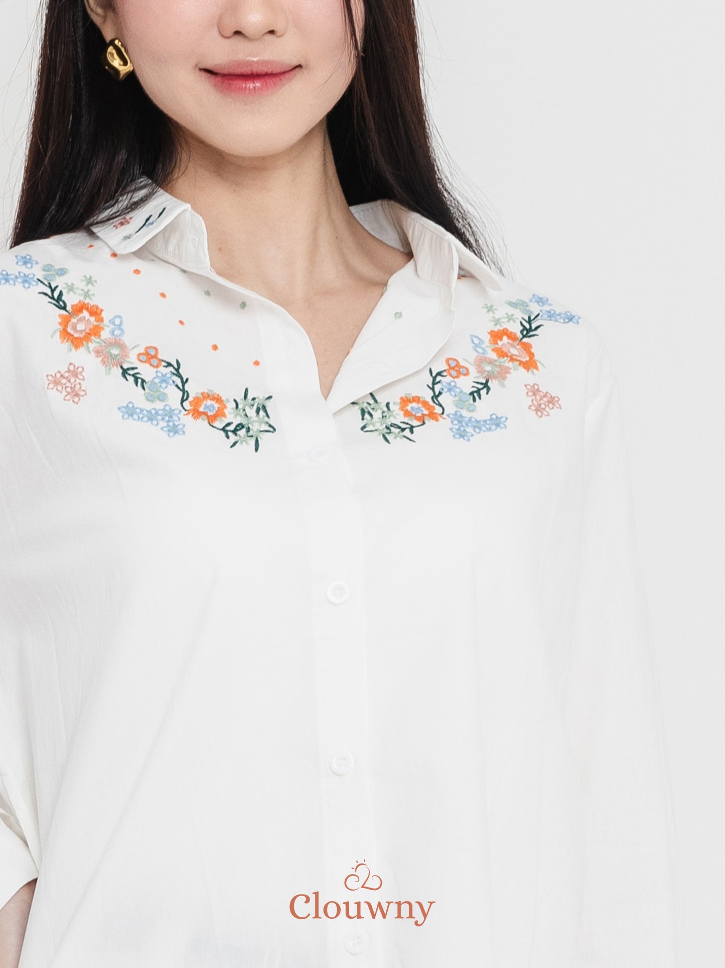 Daria Cotton Shirt - White