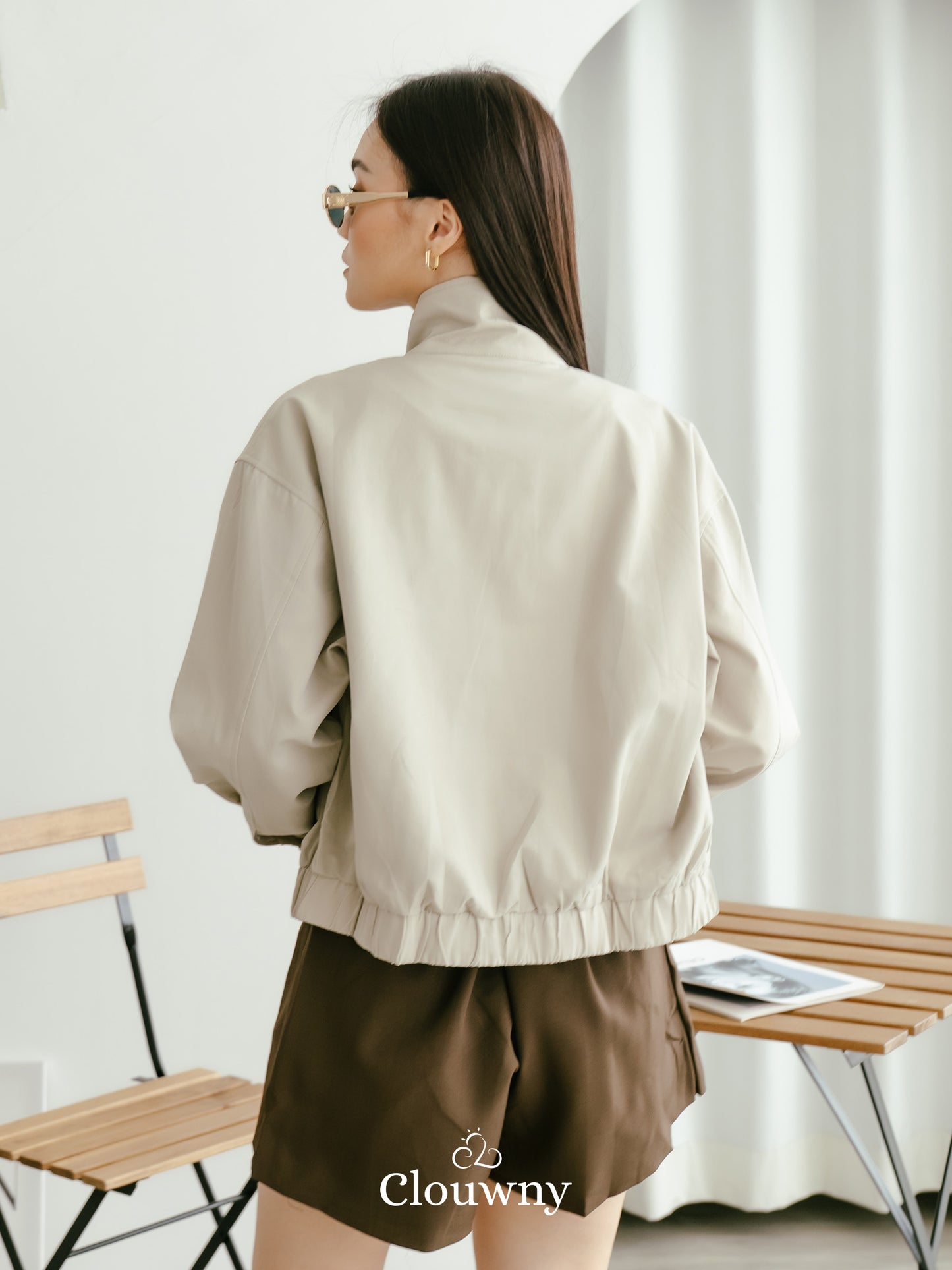 Glinda Pocket Jacket - Tea