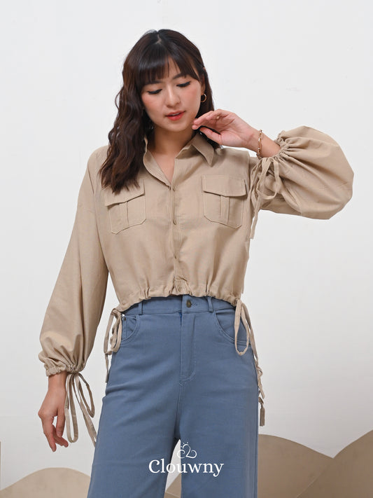 Neva Longsleeve Shirt - Cream