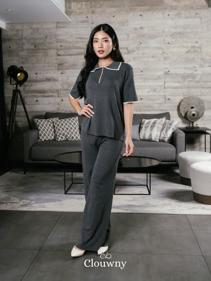 Lucia Knit Set - Grey