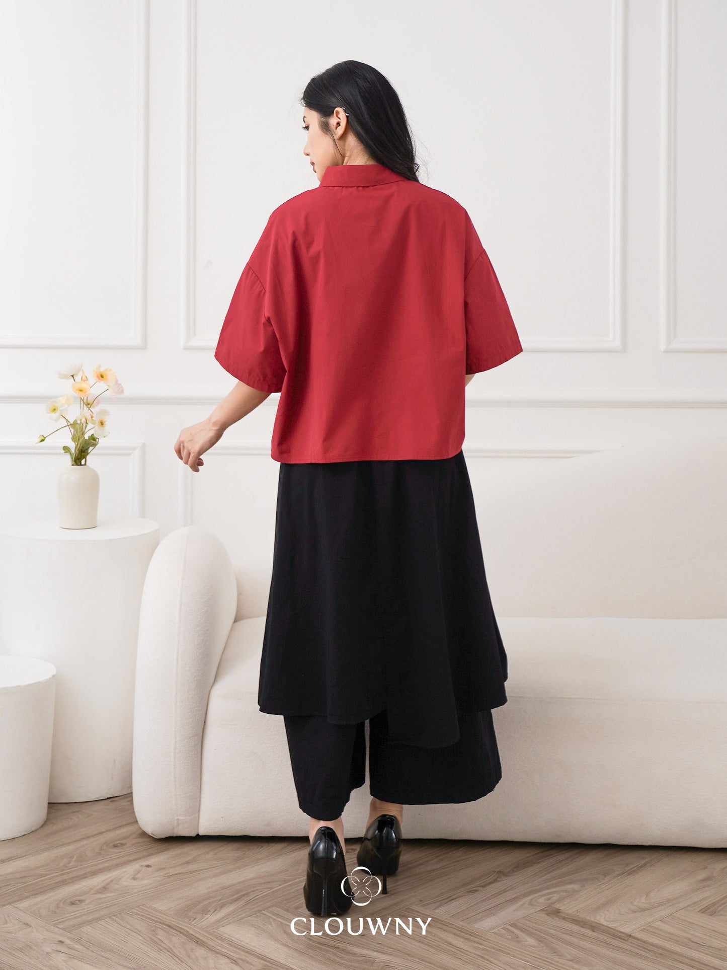 Naoki Layer Pants - Black