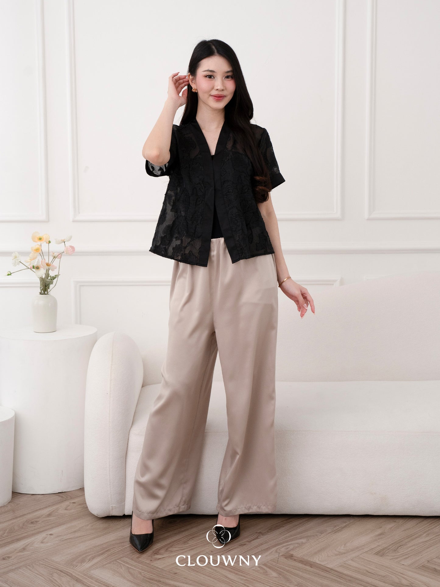 Mavri Cullote Pants - Champagne