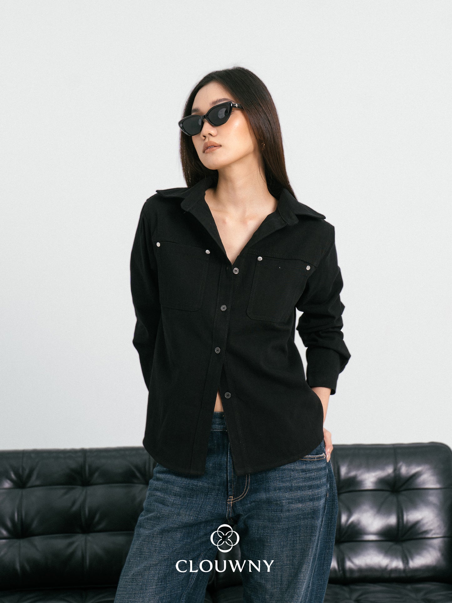 Duches Pocket Shirt - Black