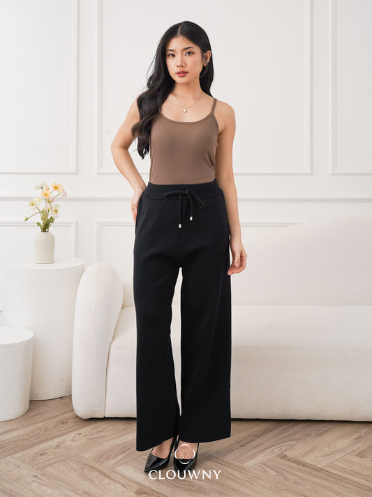 Mikael Knit Pants - Black