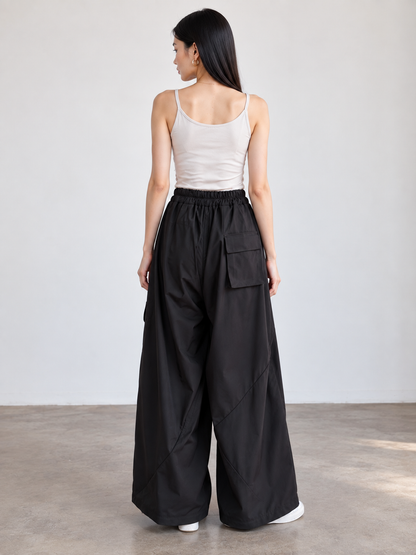 Maltis Cullotes Pocket Pants - Charcoal