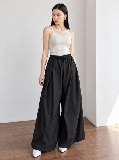 Maltis Cullotes Pocket Pants - Charcoal