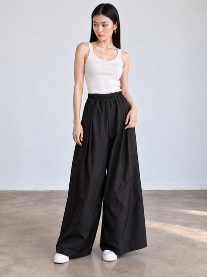 Maltis Cullotes Pocket Pants - Charcoal