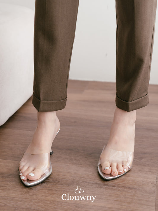 Shoren Office Pants - Mocca