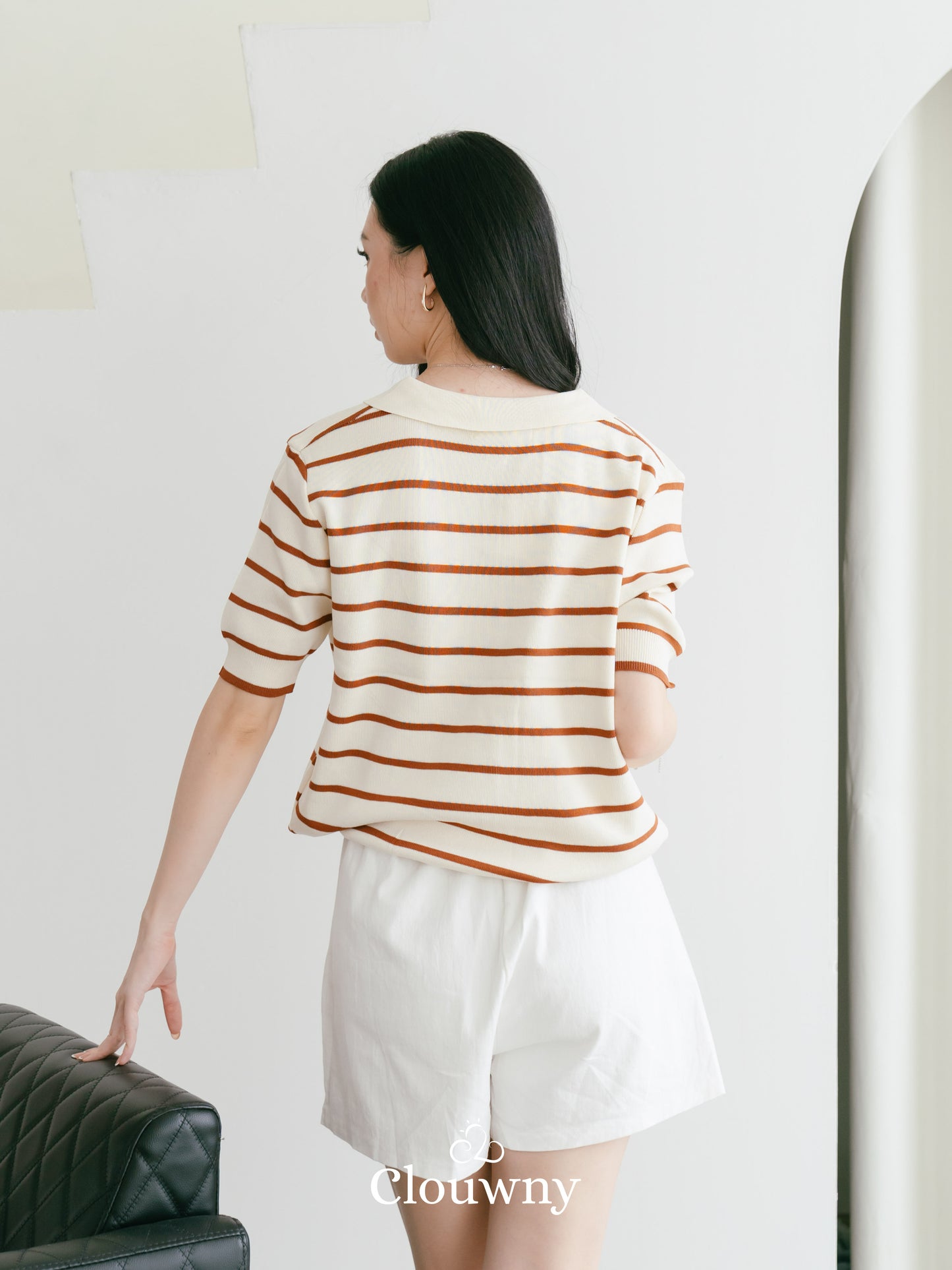 Mano Stripes Top - Mustard