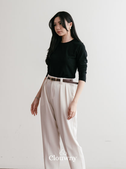 Shoren Office Pants - Broken White