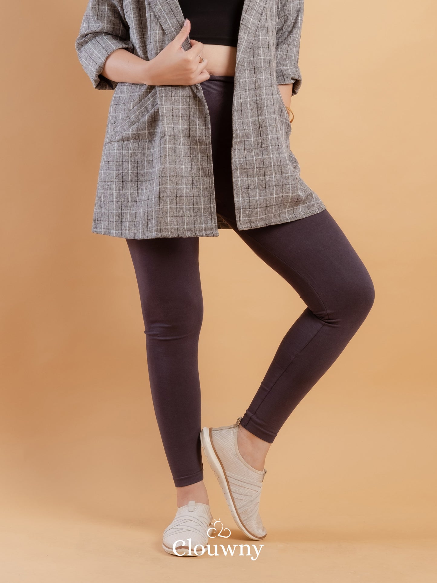 Basic Legging - Dark Grey
