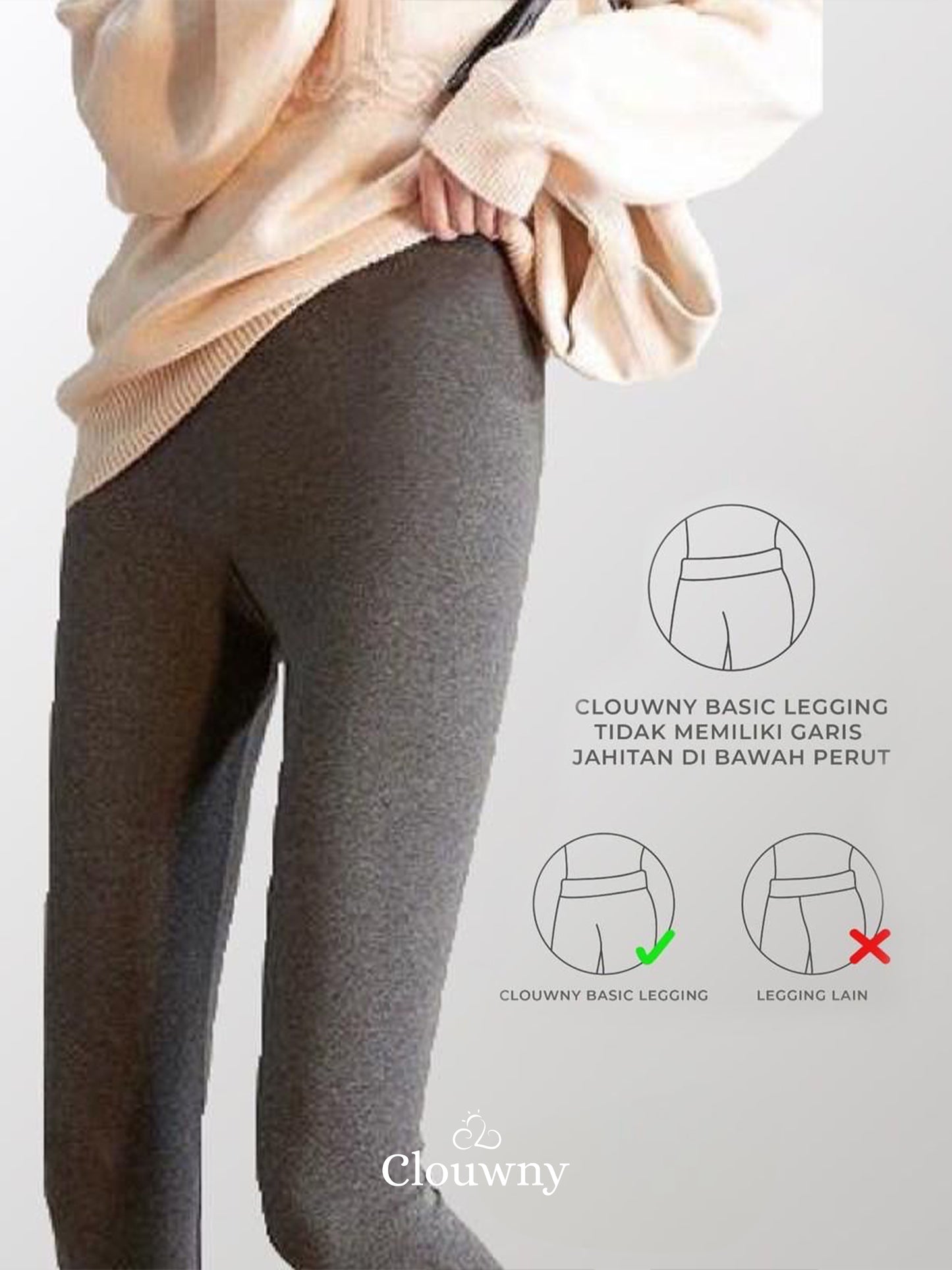 Basic Legging - Black