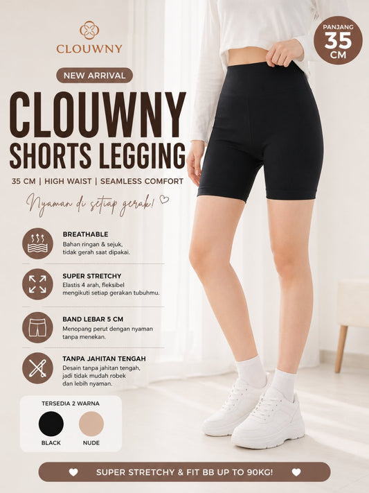 Short Legging - Black