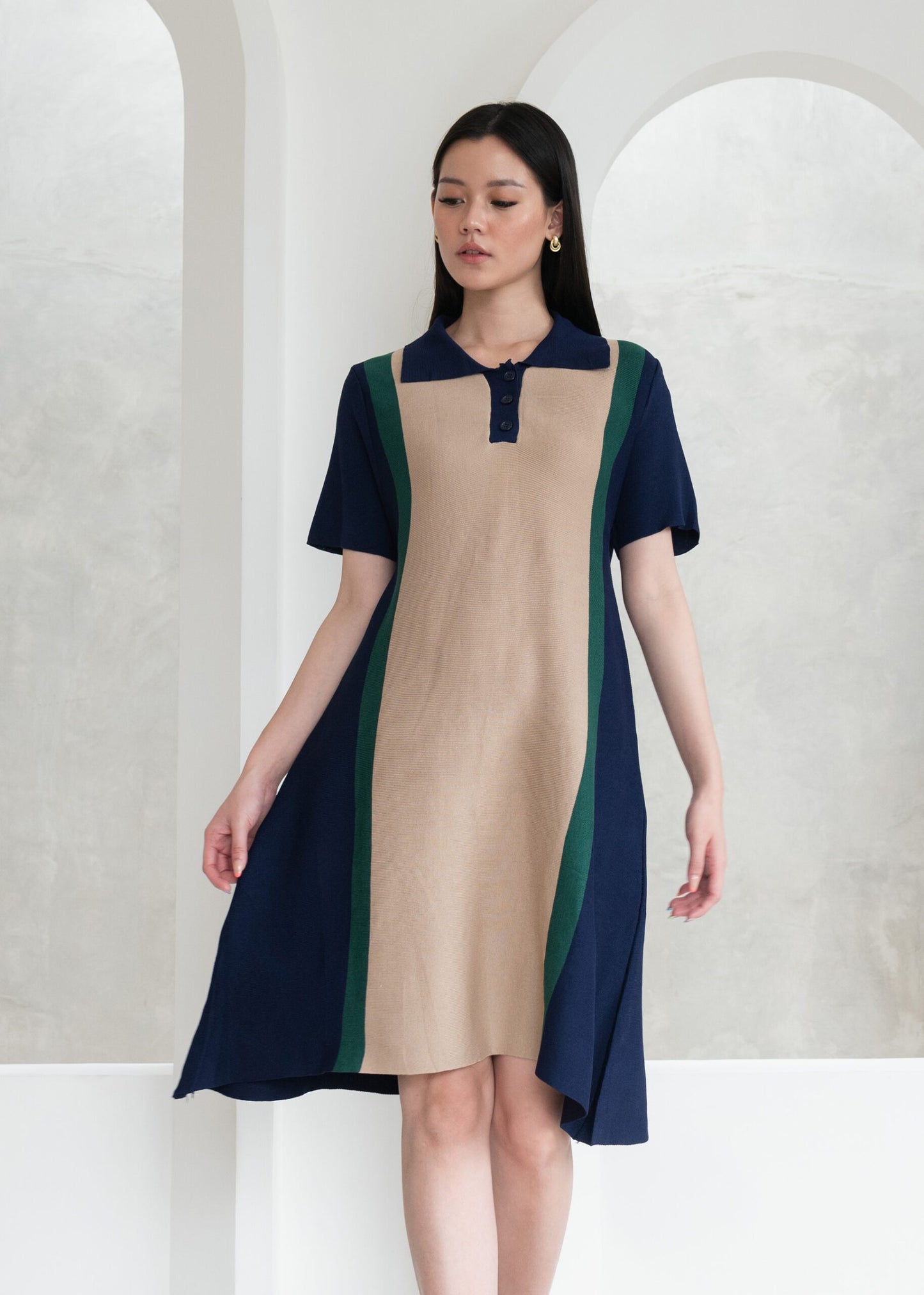 Pimp Dress Knitt - Navy