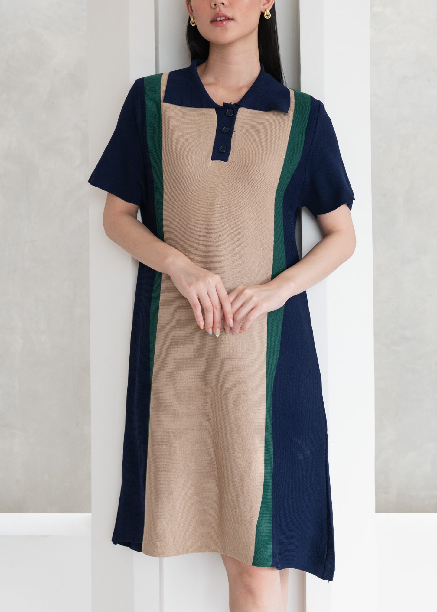 Pimp Dress Knitt - Navy