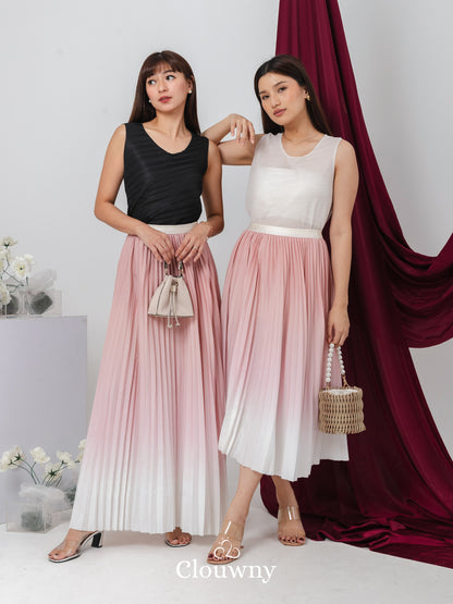 Sassy Premium Gradient Skirt - Dusty Pink