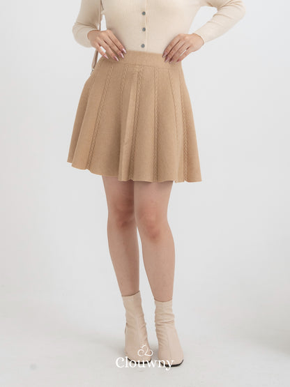 Moss Flare Skirt - Sand