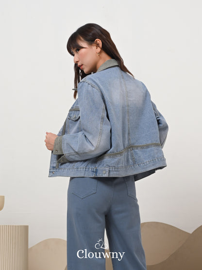 Gaby Denim Jacket - Army